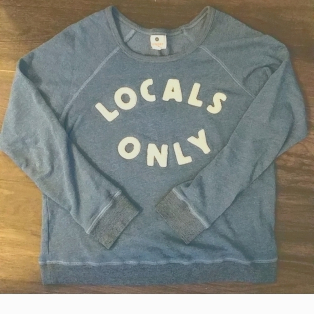 Anthropologie Sundry Blue Hoodie Size 0 (X-Small)